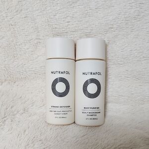 Nutrafol shampoo & conditioner travel size